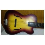 Vintage Emenee Tiger Sunburst Guitar