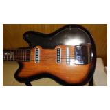 TNE Nomura Tin Toy Guitar With Steel Strings, Japan