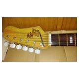 TNE Nomura Tin Toy Guitar With Steel Strings, Japan