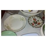 Anchor Hocking Fire King Blue Azurite, Jadeite And More.
