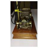 Chevrolet Bronze Truck Lamp, Cloth Shade