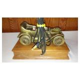 Chevrolet Bronze Truck Lamp, Cloth Shade
