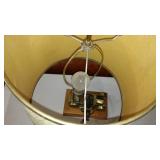 Chevrolet Bronze Truck Lamp, Cloth Shade