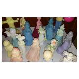 Large Assortment Of Avon Figurines.
