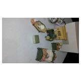 Avon Miniature Furniture Collectibles (5) And More.