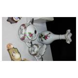 Avon Miniature Furniture Collectibles (5) And More.