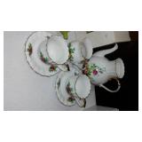 Avon Miniature Furniture Collectibles (5) And More.