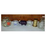 Vintage Bower, Snow Crest Glass Bank And More.