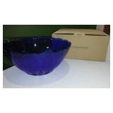 Avon Royal Sapphire Collection (8) Mugs, Bowls, Salt/Pepper