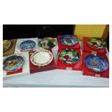 Avon Collectible Holiday Plates, New In Box. (15)
