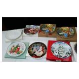 Avon Collectible Holiday Plates, New In Box. (15)