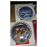 Avon Collectible Holiday Plates, New In Box. (15)