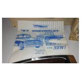 Chevy C10 1964 Emblems, 1962 Clock, Pen Set And More.