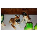 Vintage Collectible Salt And Pepper Shakers (8) Frogs, Monkey, Skunk And More