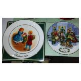Avon Collectible Holiday Plates, New In Box. (15)