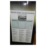 Cabin Teardown;  New In Box Hampton Bay Outdoor Lighting(2).