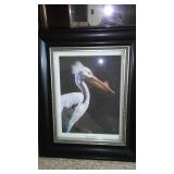 Cabin Teardown:   Décor Mirrors, Lighted Stretched Canvas (2), Pelican. Canvas