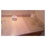 Cabin Teardown:   Master Bath Jet Tub, Sink, Vanity, Stool And More.