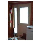 Cabin Teardown:   Exterior Door, 36 In. With 12 In. Side Light.