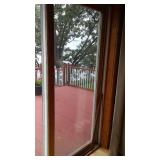 Cabin Teardown:  Double Patio Door, Window Coverings Included.