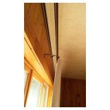 Cabin Teardown:  Double Patio Door, Window Coverings Included.