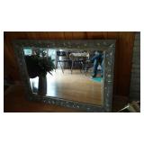 Cabin Teardown:   Howard Elliot Mirror, Reclining  Chair, Décor.