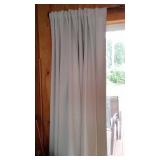 Cabin Teardown:   Patio Door, Window Covering, Ceiling Light.