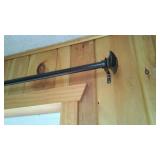 Cabin Teardown:   Patio Door, Window Covering, Ceiling Light.