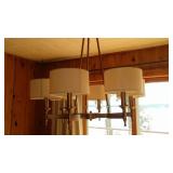 Cabin Teardown:   Patio Door, Window Covering, Ceiling Light.