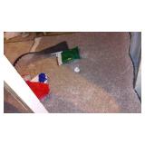 Cabin Teardown:   NEW Carpet, Westinghouse Ceiling Fan.