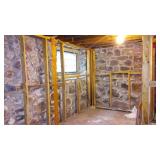 Cabin Teardown:   2x4 Studs Thru Entire Basement.