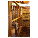 Cabin Teardown:   2x4 Studs Thru Entire Basement.