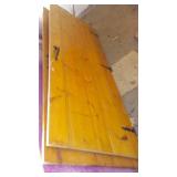 Cabin Teardown:   Knotty Pine Doors (4)