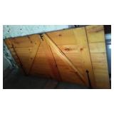 Cabin Teardown:   Knotty Pine Doors (4)