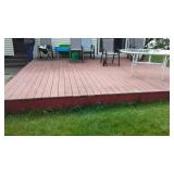 Cabin Teardown:   Composite Deck 16 Ft. X 16 Ft.