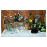 Assorted Vintage Collectible Bottles.