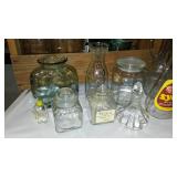 Assorted Vintage Collectible Bottles.