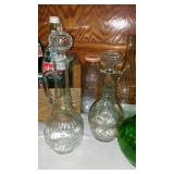 Assorted Vintage Collectible Bottles.
