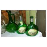 Assorted Vintage Collectible Bottles.