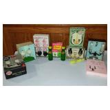 New Old Stock Salt And Pepper Shakers In Box (5 Sets).