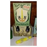 New Old Stock Salt And Pepper Shakers In Box (5 Sets).