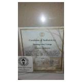 Thomas Kinkade Flower Cottages Of Carmel Prints (4) And Lighted Lighthouse.