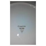 Creative Fine China 1014 Platinum Starburst Dinnerware.