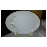 Creative Fine China 1014 Platinum Starburst Dinnerware.