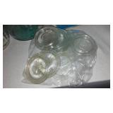 Vintage Blue Canning Jars And More.