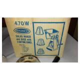 West Bend Electric Skillet, Dazey Salad Maker.