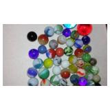 Vintage Glass Marbles And Shooters