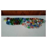 Vintage Glass Marbles And Shooters