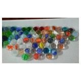 Vintage Glass Marbles And Shooters