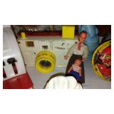 Assortment Of Vintage Collectibles Pull-A-Longs, Tin, Rubber Toys And More.